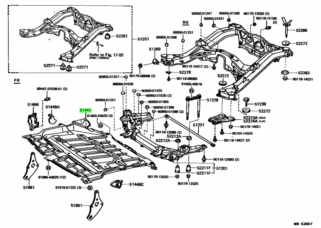 Toyota 51441 0t010